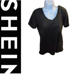 Black Knit Short Sleeve 🖤